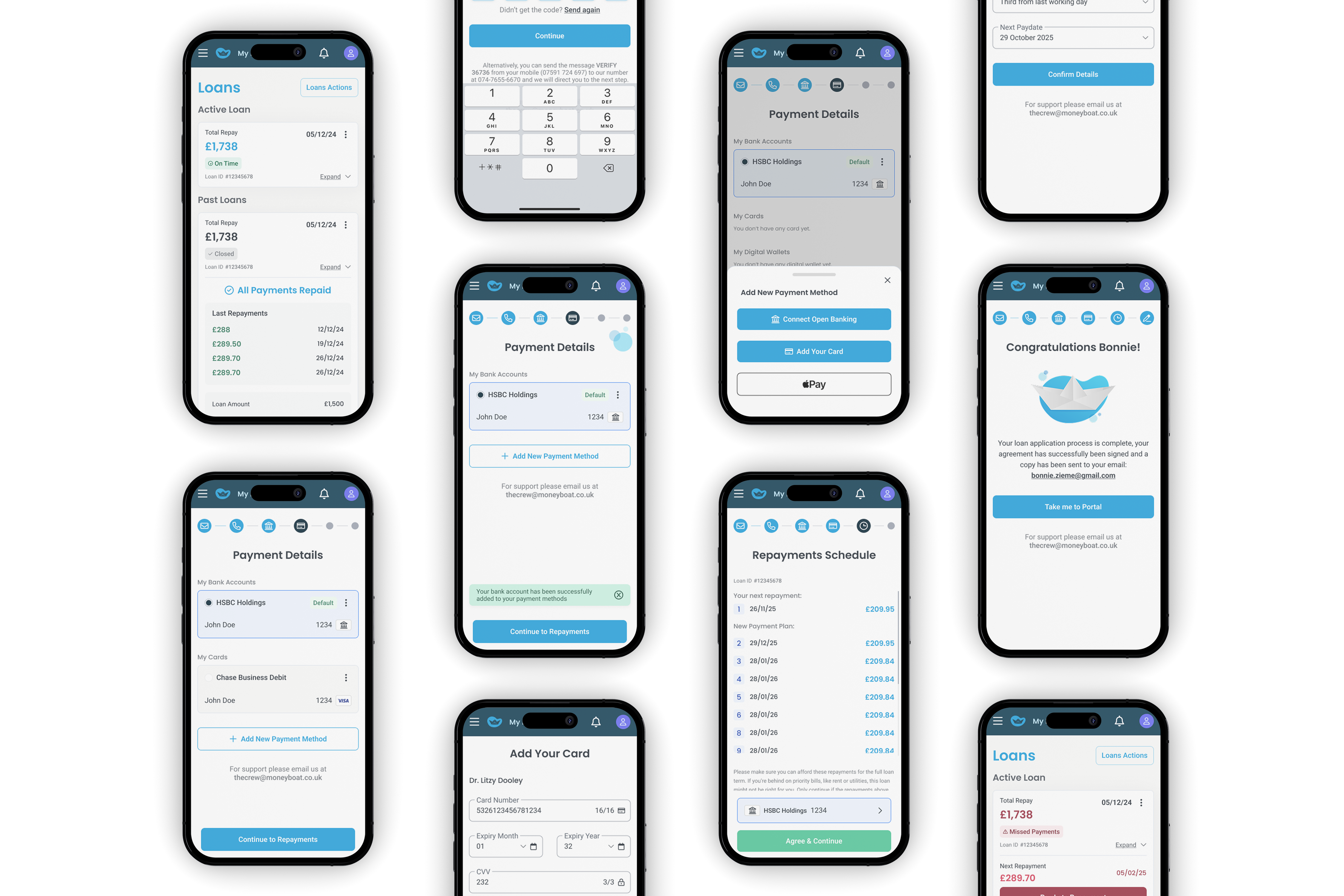 Portal Redesign design mockup